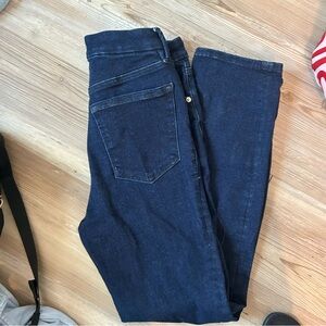 Good American High Rise Blue Jeans